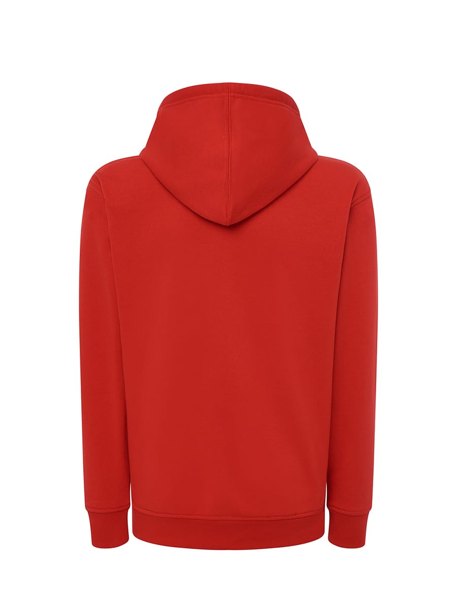 Felpa zip e cappuccio